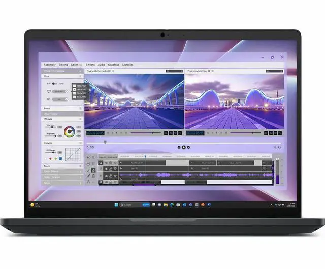 Main image of Dell Pro Max MC16250 16" Copilot+ PC Notebook - Intel Core Ultra 5 235H (2.40 GHz) - 16 GB - 256 GB SSD - Windows 11 Pro - Intel Arc Pro 140T GPU - Webcam - Wi-Fi 6E D55TP