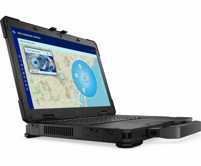 Alt view image 2 of 7 - Dell Pro Rugged 14 RB14250 14" Touchscreen Rugged Notebook - Intel Core Ultra 5 135U - 16 GB - 512 GB SSD - Windows 11 Pro - Webcam - Wi-Fi 6E - T5VPN