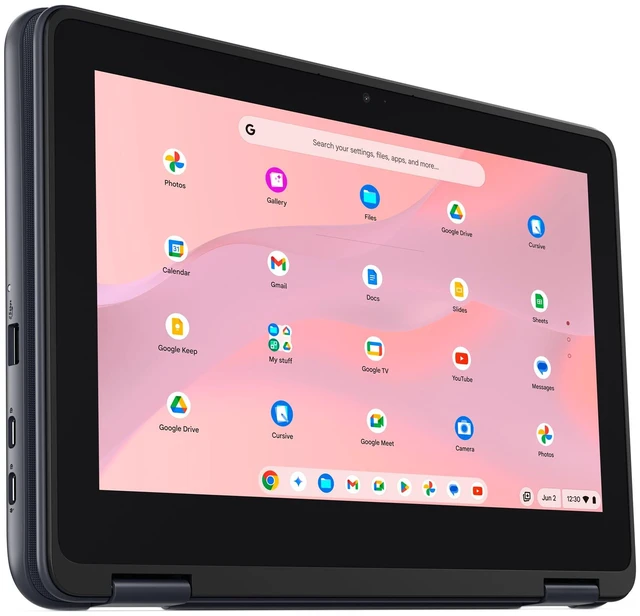 Alt view image 6 of 9 - DELL Chromebooks Intel N150 4 GB Memory 64 GB Flash Memory SSD 11.6" Yes Chrome OS