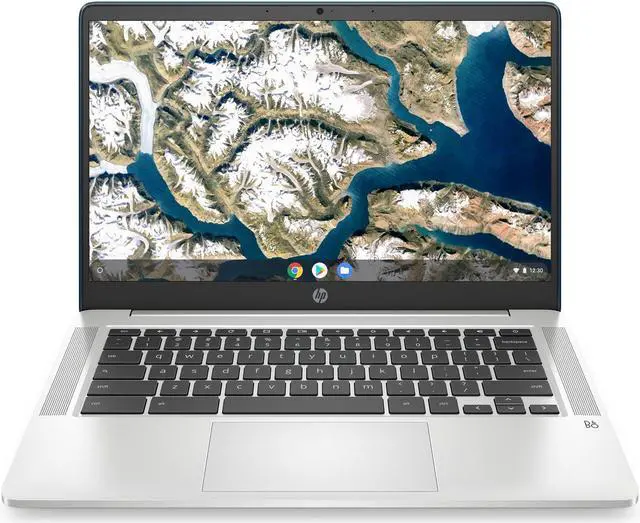 Main image of HP Chromebook Intel Celeron N4120 4GB Memory 128 GB eMMC SSD 14" Non-Touch Screen Chrome OS 14a-na0703ds