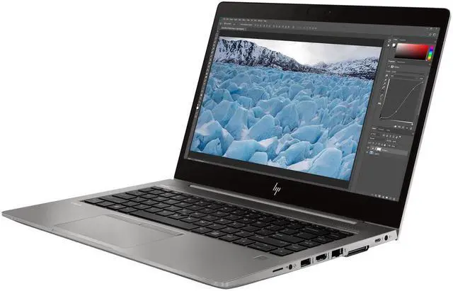 Alt view image 3 of 4 - HP ZBook 14U G6 Laptop Intel Core i5-8365U 8GB Memory 256GB SSD Intel UHD Graphics 620 14" Windows 11Pro 64bit