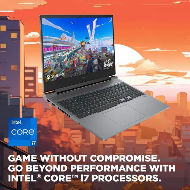 Alt view image 8 of 8 - HP OMEN Gaming Laptop Intel Core i7-14650HX 2.20 GHz NVIDIA GeForce RTX 4060  32GB DDR5 RAM 1TB NVMe SSD 16.1" Windows 11 Home 16-AE0073CL