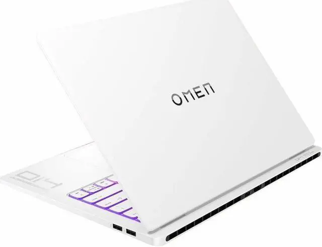 Alt view image 2 of 4 - OMEN Transcend 14-fb0000 14-fb0921nr 14" Gaming Notebook - 2.8K - Intel Core Ultra 9 185H - Intel Evo Platform - 32 GB - 1 TB SSD - Ceramic White Aluminum - Windows 11 Home  B0ZP3UA#ABA