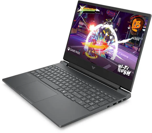 Alt view image 2 of 6 - HP Victus - 15.0" GeForce RTX 4050 Laptop GPU - AMD Ryzen 7 8845HS  - 16GB Memory - 1 TB NVMe SSD - Windows 11 Home - Gaming Laptop - (15-fb3030ca )