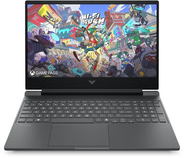 Main image of HP Victus - 15.0" GeForce RTX 4050 Laptop GPU - AMD Ryzen 7 8845HS  - 16GB Memory - 1 TB NVMe SSD - Windows 11 Home - Gaming Laptop - (15-fb3030ca )