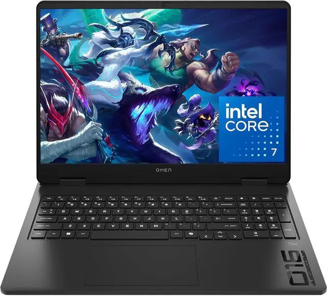 Alt view image 2 of 8 - HP OMEN 16 Gaming Laptop, Intel Core 7-240H, 32GB DDR5, 1TB SSD, NVIDIA GeForce RTX 5070 GPU (8GB GDDR7), 16" 2K IPS sRGB 144Hz VRR Display (1920x1200), Windows 11 Home, Shadow Black (16-am0030ca)
