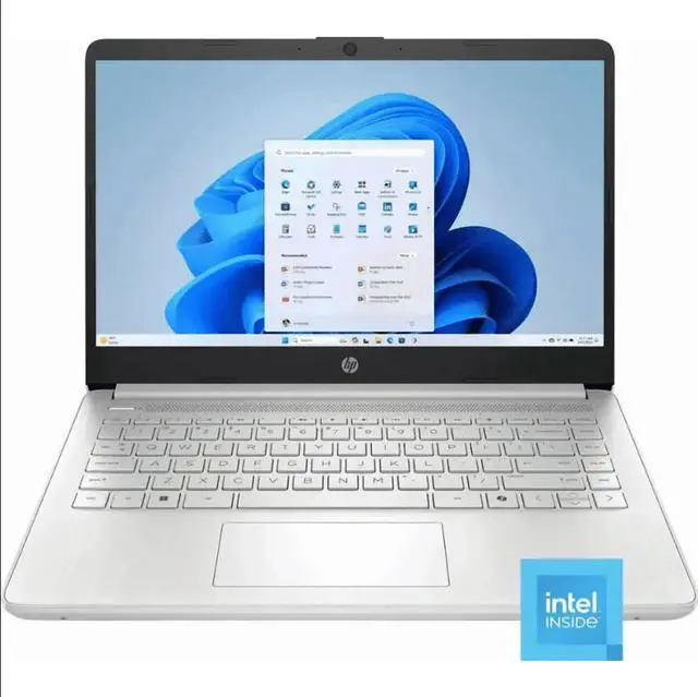 Main image of HP Laptop 14" HD Intel Processor N150 16GB RAM 128GB UFS Storage Win 11 Home