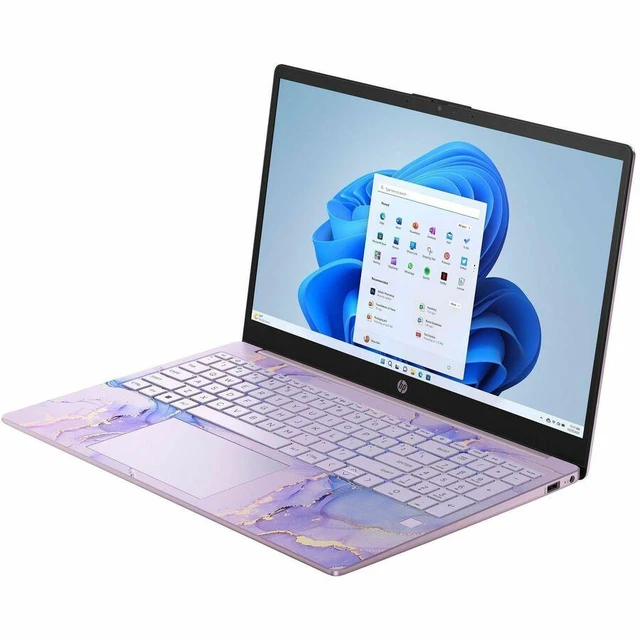 Alt view image 5 of 6 - HP 15-fd0000 15-fd0536nr 15.6" Notebook - Intel N-Series N100 - 4 GB - 128 GB Flash Memory - Winter Lavender - Windows 11 Home - Webcam - Wi-Fi 6 - DM9U2UA#ABA