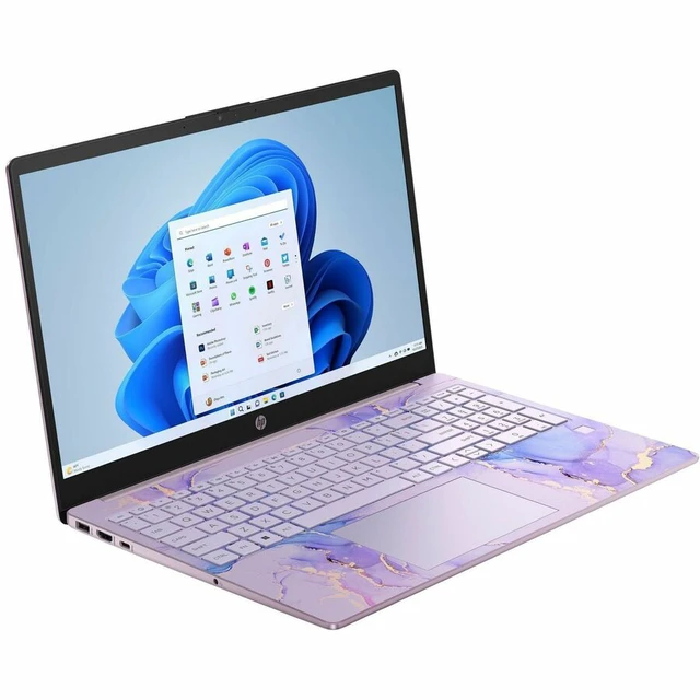 Alt view image 6 of 6 - HP 15-fd0000 15-fd0536nr 15.6" Notebook - Intel N-Series N100 - 4 GB - 128 GB Flash Memory - Winter Lavender - Windows 11 Home - Webcam - Wi-Fi 6 - DM9U2UA#ABA