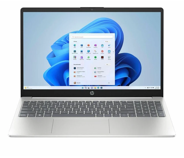Main image of HP 15-fd0000 15-fd0532nr 15.6" Notebook - Intel N-Series N100 - 4 GB - 128 GB Flash Memory - Diamond White - Windows 11 Home - Webcam - Wi-Fi 6 - DM9Y0UA#ABA