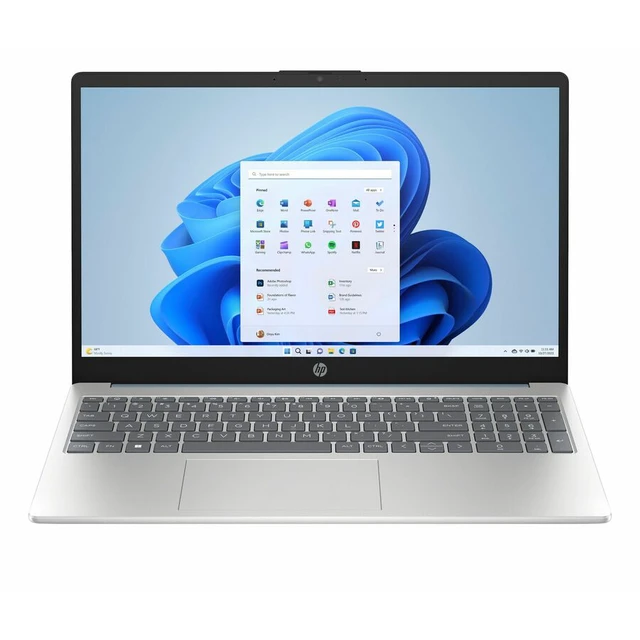 Main image of HP 15-fd0000 15-fd0534nr 15.6" Notebook - Intel N-Series N100 - 4 GB - 128 GB Flash Memory - Moonlight Blue - Windows 11 Home - Webcam - Wi-Fi 6 - DM9Y1UA#ABA