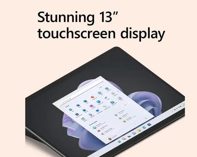 Alt view image 5 of 5 - Microsoft Surface Pro 10 Intel Core Ultra 7 165U 16GB Memory 256 GB SSD Intel Graphics 13.0" Touch Screen 2880 x 1920 Detachable 2-in-1 Laptop Windows 11 Pro 64-bit ZDV-00019