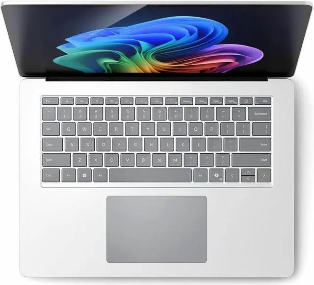 Alt view image 2 of 6 - Microsoft Surface Laptop 7 15" Touchscreen Notebook - Qualcomm Snapdragon X Elite - 16 GB - 256 GB SSD -Platinum - Windows 11 Home - 22 Hours Battery Run Time - English Keyboard ZHP-00001