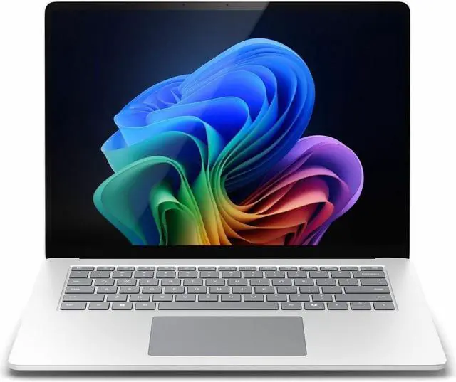 Main image of Microsoft Surface Laptop 7 15" Touchscreen Notebook - Qualcomm Snapdragon X Elite - 16 GB - 256 GB SSD -Platinum - Windows 11 Home - 22 Hours Battery Run Time - English Keyboard ZHP-00001