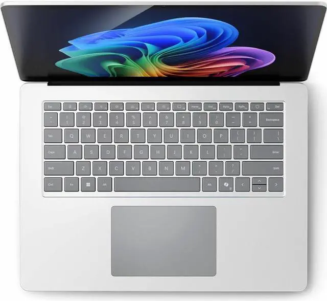 Alt view image 2 of 6 - Microsoft Surface Laptop 7 15" Touchscreen Notebook - Qualcomm Snapdragon X Elite - 16 GB - 1 TB SSD - Platinum - Windows 11 - Front Camera/Webcam - 22 Hours Battery Run Time  ZYU-00001