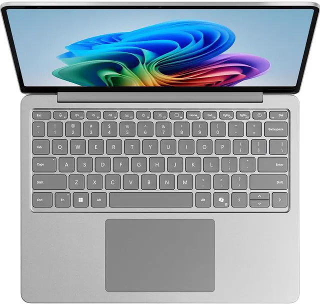 Alt view image 3 of 18 - Microsoft 13" Surface Laptop Copilot+ PC, Snapdragon X Plus 8-Core, 16GB RAM, 256GB UFS, Platinum, Latest Model