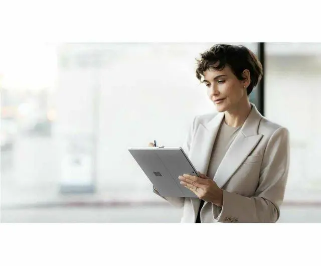 Alt view image 3 of 5 - Microsoft Surface Pro 10 Tablet - 13" PixelSense Flow Display - Intel Core Ultra 5 135U (1.6 Ghz) - 16 GB - 256 GB SSD - Windows 11 Pro - Intel Arc Graphics- 5G Mobile - Wireless LAN EP2-17624