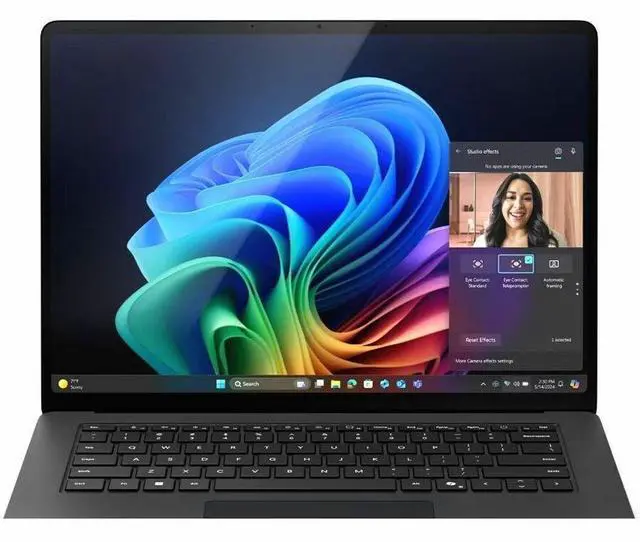 Alt view image 5 of 5 - Microsoft Surface Laptop 7 15" Touchscreen Copilot+ PC Notebook - Intel Core Ultra 5 236V (2.10 GHz) - 16 GB - 512 GB SSD - Windows 11 - Intel Arc Graphics - Webcam - IEEE 802.11be EP2-33237