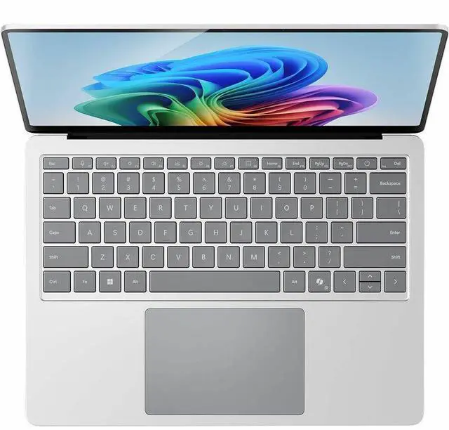 Alt view image 6 of 6 - Microsoft Surface Laptop 7 13.8" Touchscreen Copilot+ PC Notebook - Qualcomm Snapdragon X Elite - 32 GB - 512 GB SSD - Windows 11 - Qualcomm Adreno Graphic - Webcam - Wi-Fi 7 - Platinum (EP2-36622)