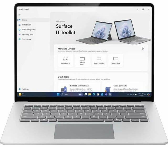 Main image of Microsoft Surface Laptop 8 15" Notebook - Intel Core Ultra X7 - 16 GB Memory - 256 GB SSD - Windows 11 Pro - Wi-Fi 7 - EP2-51079
