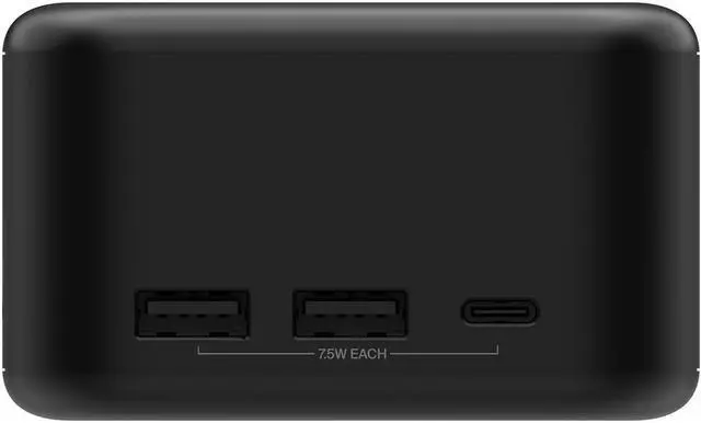 Alt view image 2 of 5 - Belkin Connect USB-C 6-in-1 Core GaN Dock (Black)