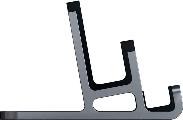 Satechi Dual Vertical Aluminum Universal Laptop Stand– Space Gray ST-ADVSM  