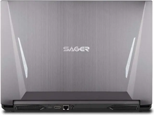 Alt view image 4 of 4 - Sager Gaming Laptop Intel Core i7-10875H 2.3GHz 16GB 500GB NVMe Nvidia RTX 2060 6GB 15.6" FHD Windows 11 Pro 64-bit Webcam NH58DDW Grade B