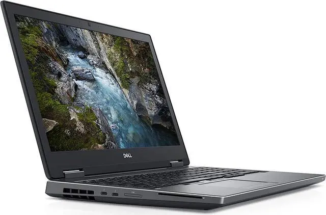 Alt view image 2 of 3 - DELL Precision Grade B Laptop Intel Core i7-8850H 32GB Memory 512 GB SSD NVIDIA Quadro P3200 17.3" Non-Touch Screen Windows 11 Pro 64-bit 7730