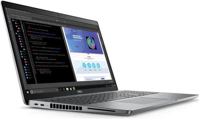 Alt view image 2 of 18 - Dell Precision 3000 3580 15.6" Mobile Workstation - Full HD - 1920 x 1080 - Intel Core i7 13th Gen i7-1355U Deca-core (10 Core) - 16 GB Total RAM - 512 GB SSD - Titan Gray