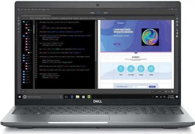 Main image of Dell Precision 3000 3580 15.6" Mobile Workstation - Full HD - 1920 x 1080 - Intel Core i7 13th Gen i7-1355U Deca-core (10 Core) - 16 GB Total RAM - 512 GB SSD - Titan Gray