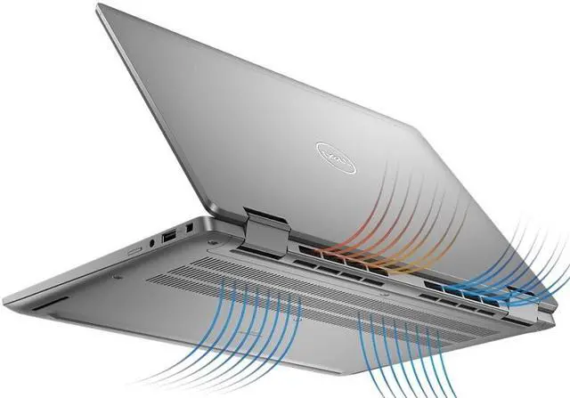 Alt view image 3 of 5 - Dell Latitude 7340 2-in-1 Notebook (TOUCHSCREEN) Intel Core i5-1345U 10-Core Processor 16GB Intel Iris Xe Graphics 256GB SSD 13.3-inch QHD+ WVA Touch Display Windows 11 Pro 64-Bit in Titan Gray