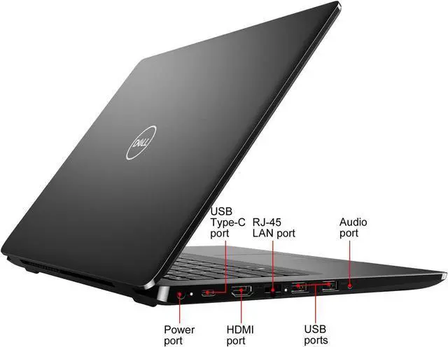 Alt view image 4 of 6 - DELL Latitude 3400 Laptop Intel Core i7-8565U 1.80 GHz 16GB Memory 256 GB SSD 14.0" Windows 11 Pro