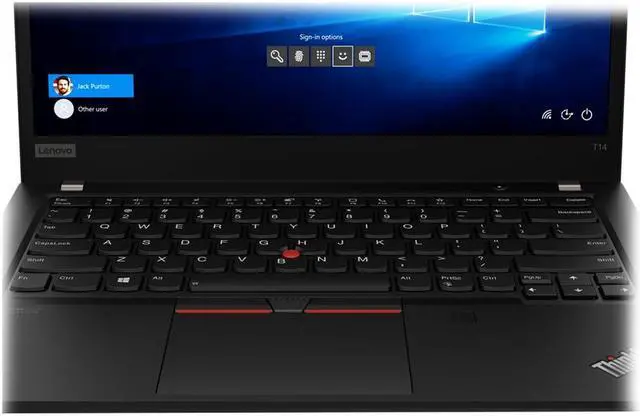 Alt view image 8 of 15 - Lenovo ThinkPad T14 G2 Core i5-1135G7 2x8GB 512GB O2 ax BT FR WC 14" FHD W11-W10P64