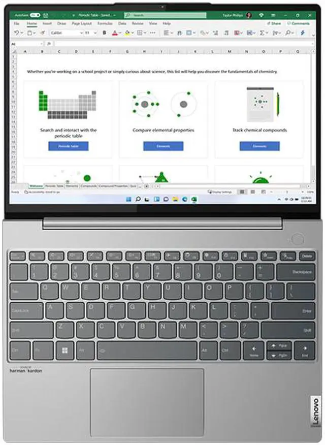 Alt view image 5 of 8 - Lenovo ThinkBook 13x G2 IAP - 13.3" - Core i5 1235U - Evo - 8 GB RAM - 256 GB SSD - Bilingual (English/French)