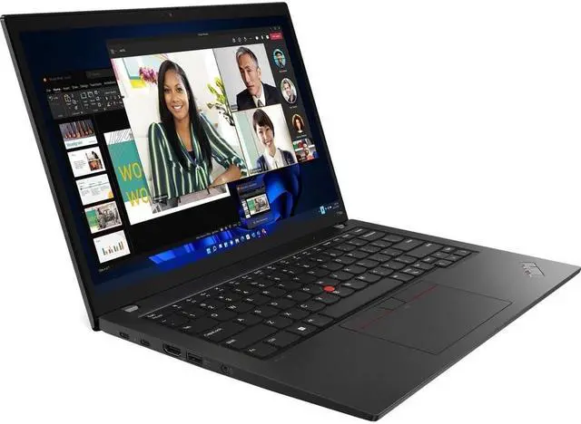 Alt view image 4 of 15 - Lenovo ThinkPad T14s Gen 3 21CQ000HCA 14" Notebook WUXGA - 1920 x 1200 - AMD Ryzen 5 PRO 6650U Hexa-core (6 Core) 2.90 GHz - 16 GB Total RAM - 256 GB SSD - Black - Windows 11 Pro - AMD Radeon Graphics