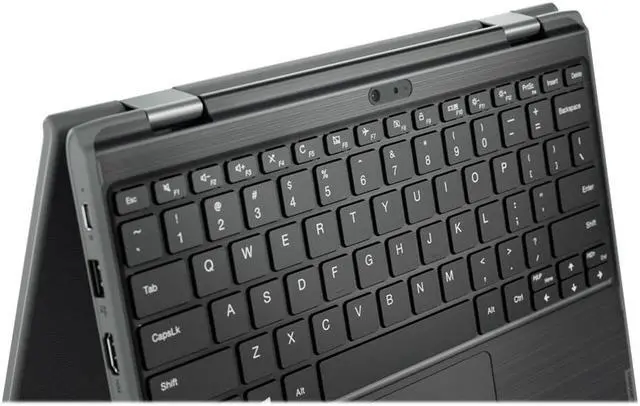 Alt view image 15 of 15 - Lenovo 300e (2nd Gen) 81M9 - Flip design - Intel Celeron N4120 / 1.1 GHz - Win 10 Pro 64-bit (includes Win 11 Pro License) - UHD Graphics 600 - 4 GB RAM - 128 GB SSD NVMe - 11.6" IPS touchscreen