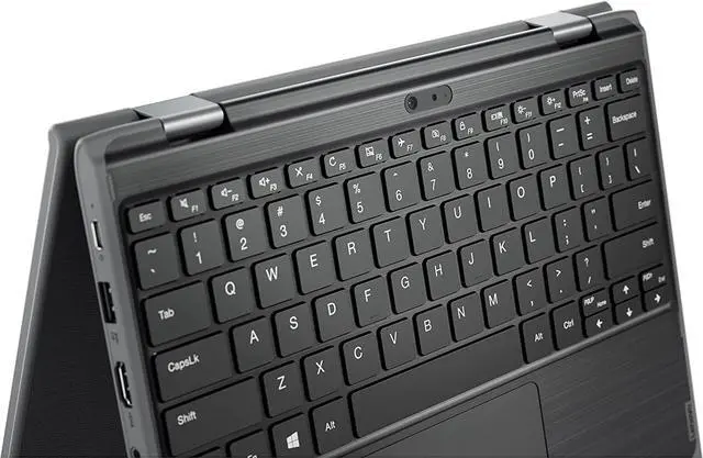 Alt view image 7 of 9 - Lenovo 300e Windows 2nd Gen 81M9007WUS 11.6" Touchscreen Convertible 2 in 1 Notebook