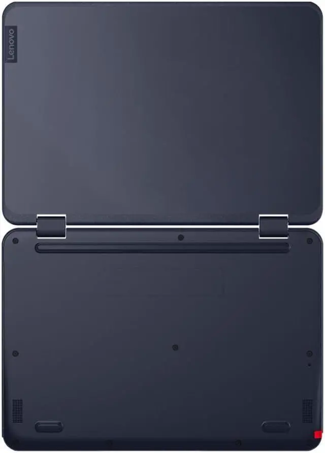 Alt view image 6 of 10 - Lenovo 300w Gen 3 82J1000JUS 11.6" Touchscreen Rugged 2 in 1 Notebook - HD - 1366 x 768 - AMD 3015e Dual-core (2 Core) 1.20 GHz - 4 GB RAM - 128 GB SSD - Abyss Blue