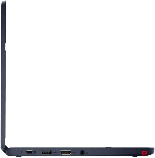 Alt view image 10 of 10 - Lenovo 300w Gen 3 82J1000JUS 11.6" Touchscreen Rugged 2 in 1 Notebook - HD - 1366 x 768 - AMD 3015e Dual-core (2 Core) 1.20 GHz - 4 GB RAM - 128 GB SSD - Abyss Blue