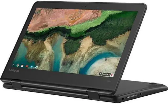 Alt view image 13 of 15 - Lenovo 300e Windows 2nd Gen 81M9007MUS 11.6" Touchscreen Netbook - HD - 1366 x 768 - Intel Celeron N4120 Quad-core (4 Core) 1.10 GHz - 8 GB Total RAM - 128 GB SSD - Gray