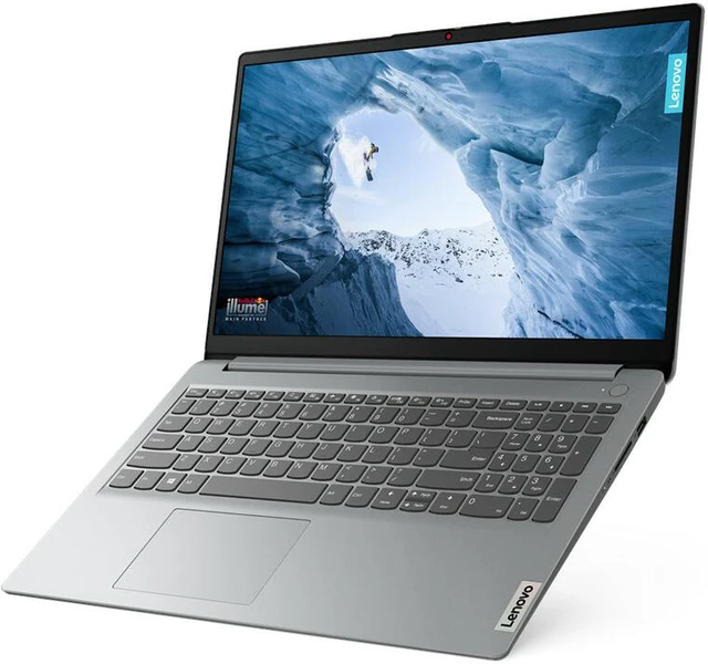Main image of Lenovo IdeaPad 1 15IJL7 15.6" Full HD Notebook - 1920 x 1080 - Intel Celeron N4500 Dual-core (2 Core) 1.10 GHz - 4 GB Total RAM - 4 GB On-board Memory - 128 GB Flash Memory - Cloud Gray 82LX005TUS