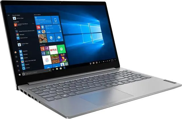 Alt view image 3 of 4 - Lenovo Laptop ThinkBook 15 IIL Intel Core i5 10th Gen 1035G1 (up to 3.6 GHz) 16GB Memory 256 GB SSD Intel UHD Graphics 15.6" Windows 10 Pro