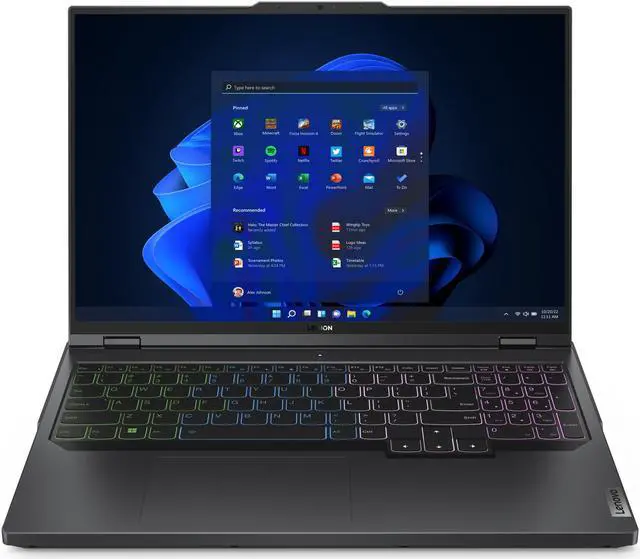 Alt view image 7 of 19 - Lenovo Legion Pro 5 16IRX8 - 16'' GeForce RTX 4070 Laptop GPU - Intel Core i9-13900HX  - 32GB Memory - 1 TB PCIe SSD - Windows 11 Home 64-bit - Gaming Laptop - 165 Hz IPS (82WK00AHUS )