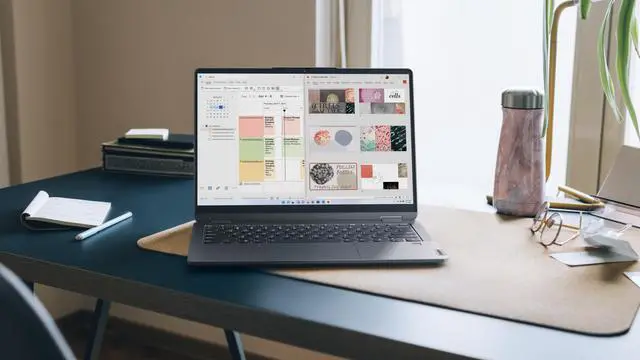Alt view image 9 of 16 - Lenovo IdeaPad Flex 5 16ABR8 AMD Ryzen 5 PRO 7530U 16GB Memory 512 GB PCIe SSD AMD Radeon Graphics 16" 10-point Multi-touch 1920 x 1200 Convertible 2-in-1 Laptop Windows 11 Home 64-bit 82XY0030US