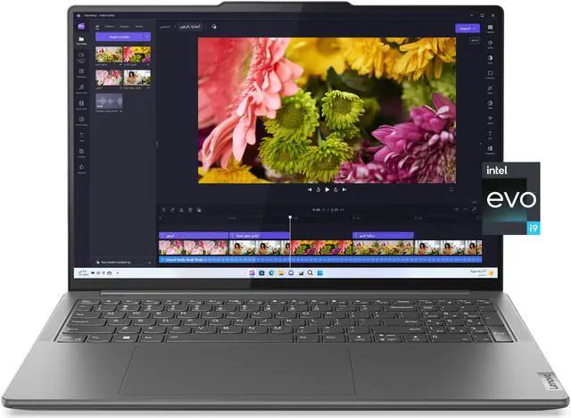 Alt view image 15 of 20 - Lenovo Laptop Slim Pro 9 16IRP8 Intel Core i9 13th Gen 13905H (2.60GHz) 32 GB Memory 1 TB NVMe SSD NVIDIA GeForce RTX 4060 Laptop GPU 16.0" Touchscreen Windows 11 Home Intel Evo Platform 83C00004US