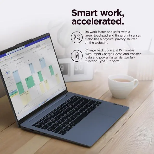 Alt view image 17 of 18 - Lenovo IdeaPad Slim 5i 16.0" Laptop i7-1355U 16GB RAM 1 TB PCIe SSD Windows 11 Home 82XF002SUS
