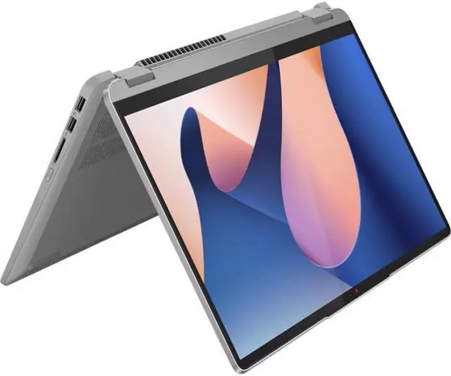 Alt view image 2 of 16 - Lenovo IdeaPad Flex 5 14IRU8 82Y0000FUS 14" Touchscreen Convertible 2 in 1 Notebook - WUXGA 1920 x 1200 - Intel Core i5 13th Gen i5-1335U Deca-core (10 Core) - 8 GB RAM - 256 GB SSD - Arctic Grey