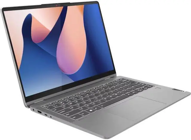 Alt view image 6 of 16 - Lenovo IdeaPad Flex 5 14IRU8 82Y0000FUS 14" Touchscreen Convertible 2 in 1 Notebook - WUXGA 1920 x 1200 - Intel Core i5 13th Gen i5-1335U Deca-core (10 Core) - 8 GB RAM - 256 GB SSD - Arctic Grey