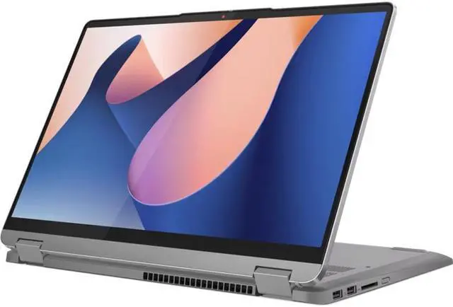 Alt view image 7 of 16 - Lenovo IdeaPad Flex 5 14IRU8 82Y0000FUS 14" Touchscreen Convertible 2 in 1 Notebook - WUXGA 1920 x 1200 - Intel Core i5 13th Gen i5-1335U Deca-core (10 Core) - 8 GB RAM - 256 GB SSD - Arctic Grey