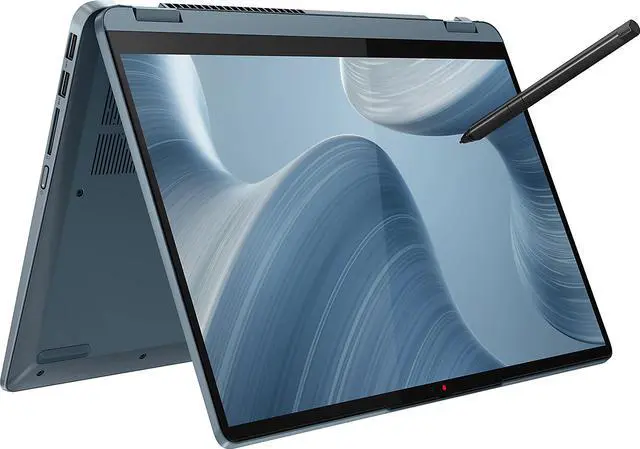 Alt view image 6 of 14 - Lenovo Flex 7 14" Touchscreen Convertible 2 in 1 - 2240 x 1400 - Intel Core i5 1235U - 8GB RAM - 512 GB SSD - Windows 11 Home - Stone Blue